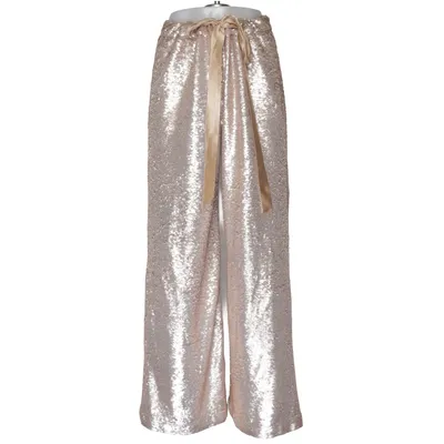 Palazzobyxor (Beige) från By Malina Collection