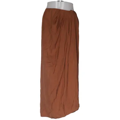 Jupe longue (Marron) de Donna Karan Soie