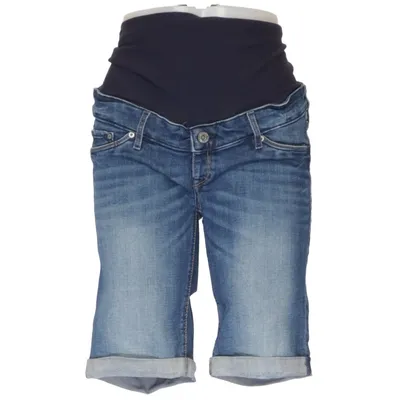 Short maternité (MAMA SHORTS MID RIB) de H&M Mama Coton, Élasthane, Polyester