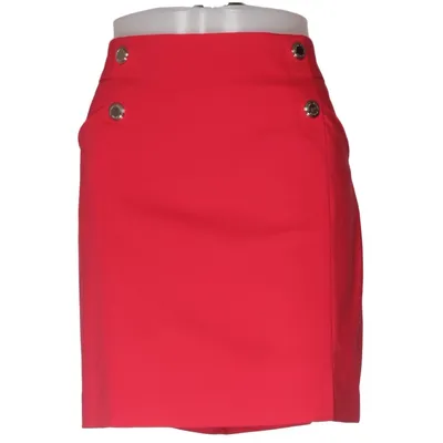 Jupe (Rouge) de Morgan de Toi Coton, Élasthane, Polyester