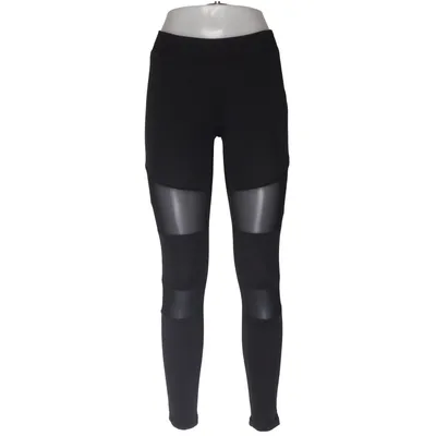 Sportleggings (Zwart) van Urban Classics Elastaan, Polyamide, Polyester
