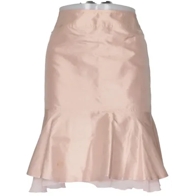 Jupe longue (Beige) de Tara Jarmon Acétate, Soie