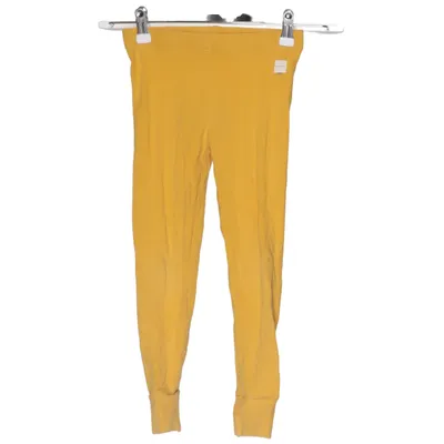 Leggings (Yellow) from Maxomorra Cotton, Elastane