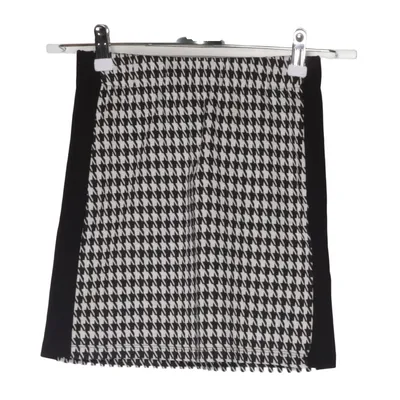 Skirt (Black, White) from Lindex Kids Elastane, Polyester, Viscose