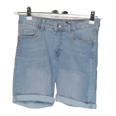 Denim shorts (Blauw) van Lab Industries Katoen, Elastaan, Polyester