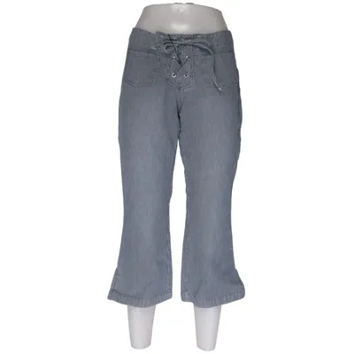 Three-quarter pants (Blue, White) from Jackpot by Carli Gry Cotton