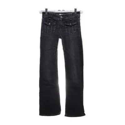 Jeans (Grå) från Gina Tricot Bomull, Elastan