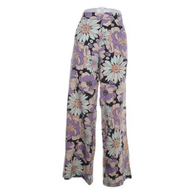 Palazzobyxor (Svart, Lila, Flerfärgad) från VILA Polyester