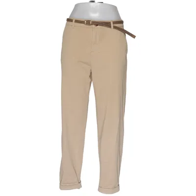 Chinos (Beige) from Zara Cotton, Elastane