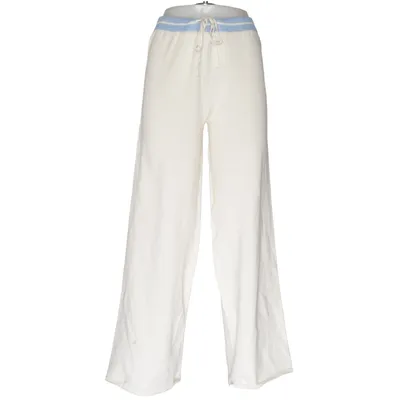 Palazzo pants (Beige, Blue) from Musera Polyester, Viscose
