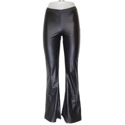 Pantalon patte d'éléphant (Noir) de Bubbleroom