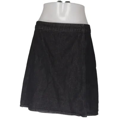 Denim skirt (Black) from MSCH Copenhagen Organic cotton
