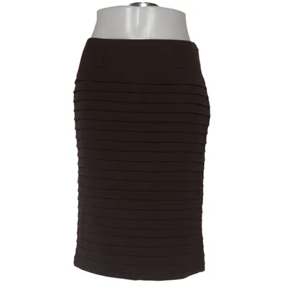 Jupe crayon (Marron) de Gambler Polyester, Viscose