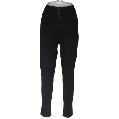 Jeans (Sort) fra High Waist Hannah Bomuld, Elastan, Polyester