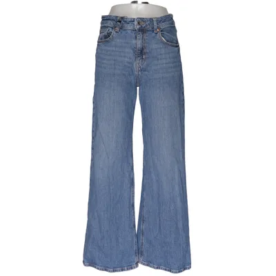 Spijkerbroek (Blauw) van H&M Katoen, Elastaan