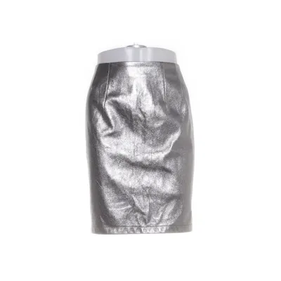 Kjol (Silverfärgad) från H&M Skinnimitation