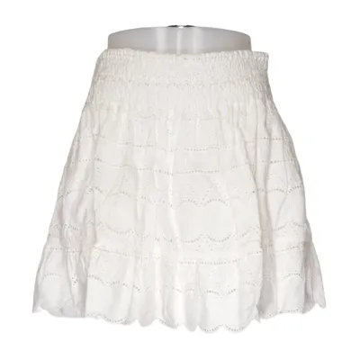 Kjol (Vit) från By Malina Bomull