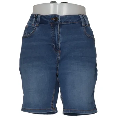 Denim shorts (Boyfriend) van Gina Denim Katoen, Elastaan, Polyester