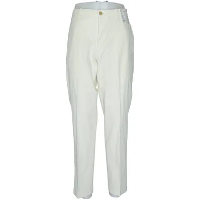 Chinos (Beige) from Uniqlo Cotton, Elastane, Polyester
