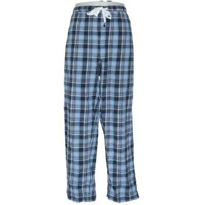 Pyjamasbukser (Blå, Sort, Hvid) fra Livergy Bomuld