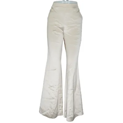 Palazzo pants (Tristesse Trousers Beige) from Wakakuu Icons Acetate, Polyester