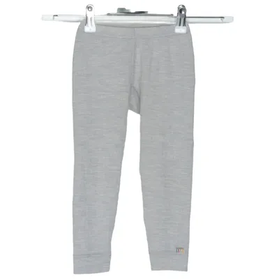 Caleçon long (Gris) de Joha Laine de mouton