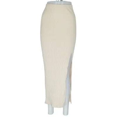 Maxi rok (Beige) van Pure Friday Nylon, Viscose
