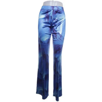 Broek (Blauw, Meerkleurig) van Envii Polyester, Elastaan