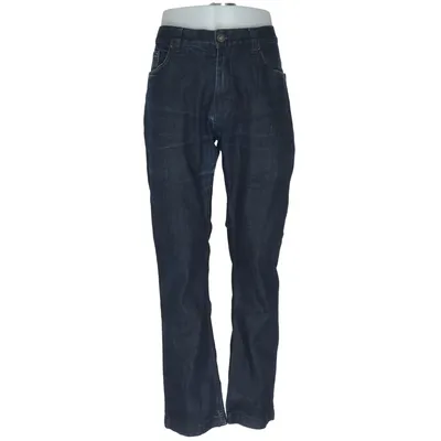 Jeans (Blue) from Denim by Hampton Republic 27 Cotton, Elastane, Leather