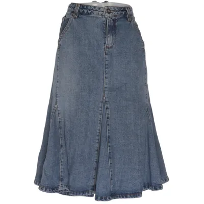 Denim skirt (Blue) from South Cotton, Elastane