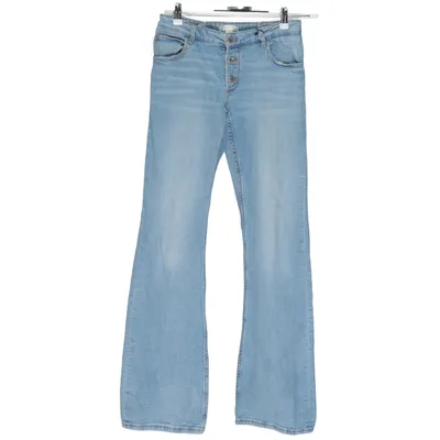 Jeans (Blå) från Gina Tricot Bomull, Elastan