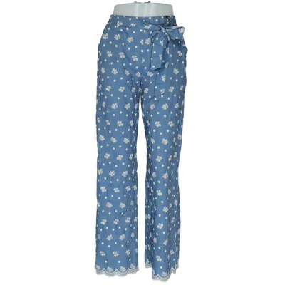 Palazzo broek (Blauw, Wit) van Kilky Katoen, Polyester