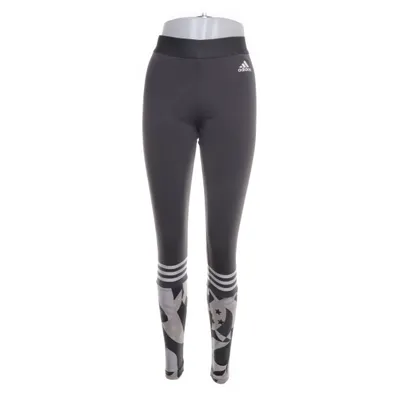 Leggings (Grijs, Wit, Bruin) van Adidas Katoen, Elastaan