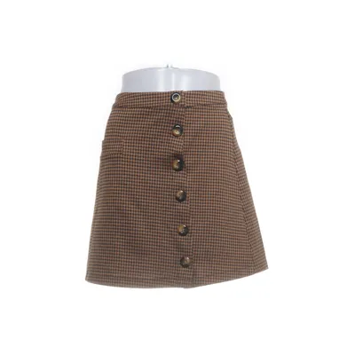 Nederdel (Brun, Sort) fra Banned Retro Elastan, Polyester
