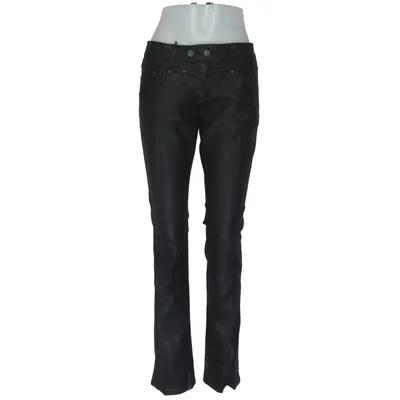 Jeans (Svart) från Object Bomull, Elastan