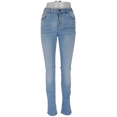 Spijkerbroek (Blauw) van Never Denim Katoen, Elastaan, Polyester
