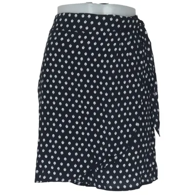 Slå om-nederdel (Blå, Hvid) fra Monoprix Femme Viscose