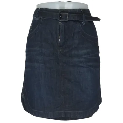 Spijkerrok (KRIS SHORT MIDI SKIRT) van G-Star Raw Katoen