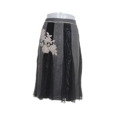 Kjol (Svart, Grå, Vit) från Derhy Metallfiber, Nylon, Polyester, Viskos, Ull