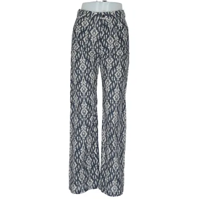 Palazzo pants (Blue, White) from Zara