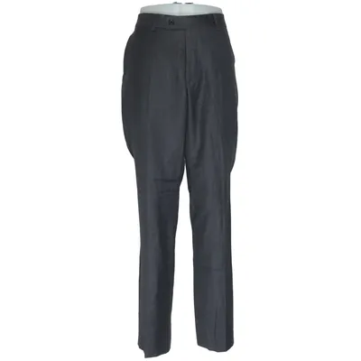 Kostuumbroek (Grijs) van Pour Homme Polyester, Wol