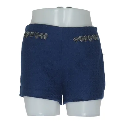 Shorts (Blue) from Love 21 Acrylic, Polyester