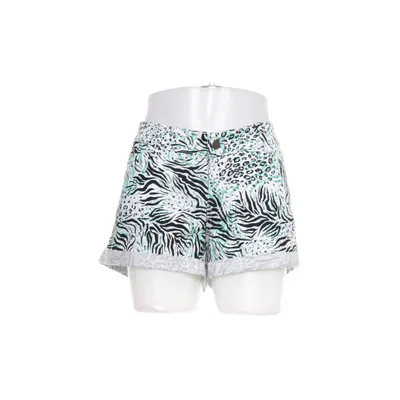 Denim shorts (White, Multicolored) from 9th Avenue Cotton, Elastane