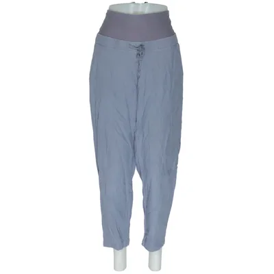 Zwangerschapsbroek (Blauw) van H&M Mama Linnen, Viscose, Katoen, Elastaan