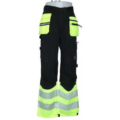 Arbetsbyxor (Svart, Gul) från Bluewear Bomull, Polyamid, Polyester