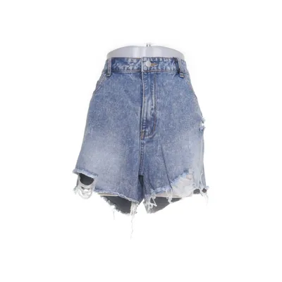 Jeansshorts (Blå) från Shein Curve Bomull, Polyester