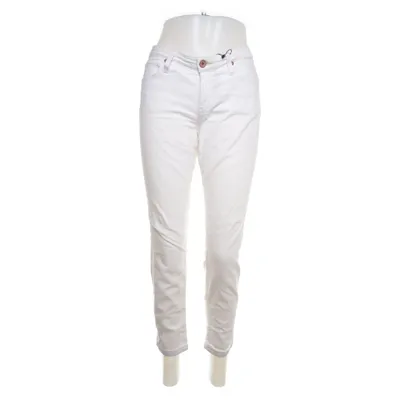 Jean (Blanc) de Lee Coton, Polyester, Élasthane