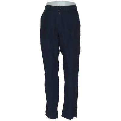 Pants (Blue) from Mango Cotton, Linen