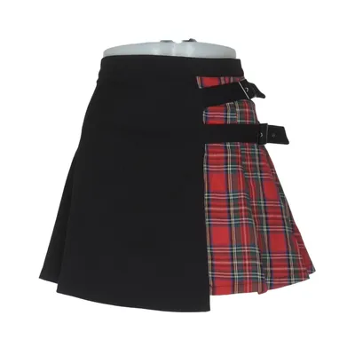 Kjol (Svart, Röd, Flerfärgad) från Banned Alternative Elastan, Polyester, Viskos