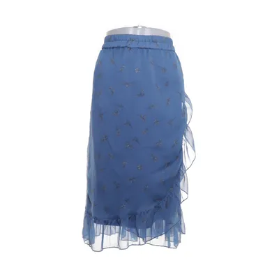 Wikkelrok (Blauw, Meerkleurig) van B.Young Polyester